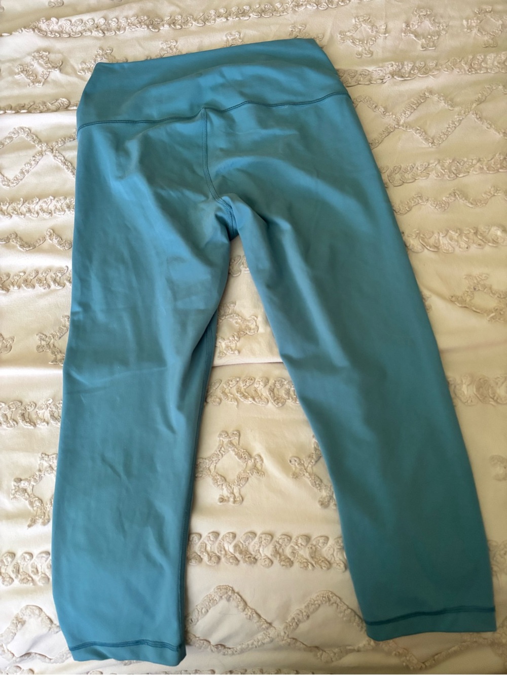 Women’s Teal blue Active Leggings - Comfortable Stretch Bottoms Yoga Pants